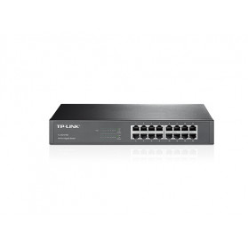 Комутатор TP-LINK TL-SG1016D 16xGE некерований 13" 1U