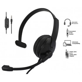 Гарнітура 2E CH12 Mono On-Ear 3.5mm / 2*3.5mm