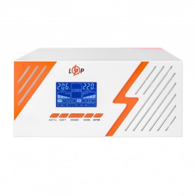 Джерело безперебійного живлення Logicpower LPM-PSW-1500VA White 12V (1050 Вт) з правильною синусоїдою