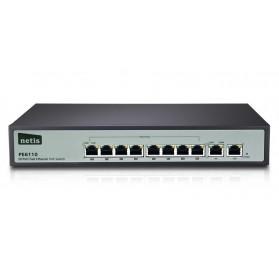 PoE-комутатор NETIS PE6110 10PORT, 8PORT 10/100M POE