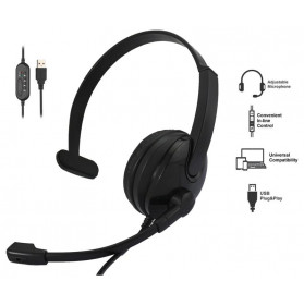 Гарнітура 2E CH12 Mono On-Ear USB