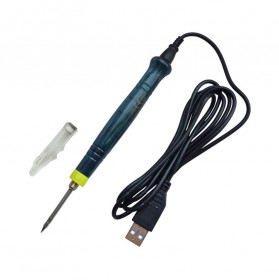 Паяльник від USB порту ZD-20U 8W DC-5V з пластиковою ручкою