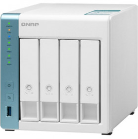 Система зберігання даних QNAP TS-431K з 4 відсіками для дисків, 1GB RAM, настільне виконання