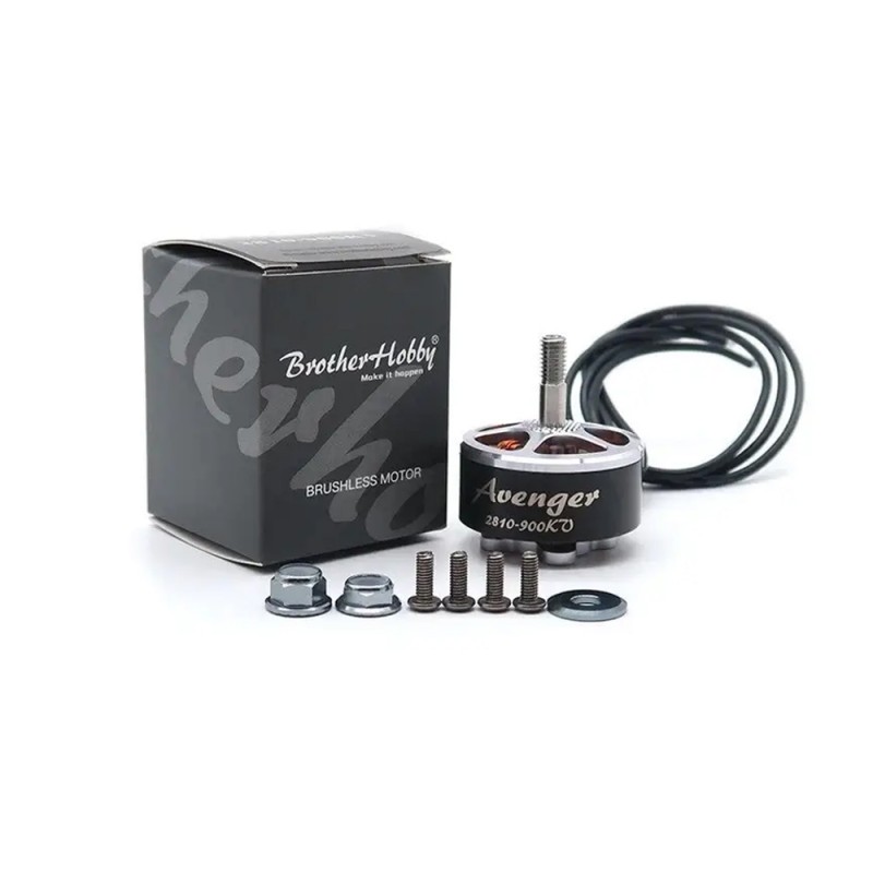 Бесколлекторный двигатель BrotherHobby Avenger 2810 900KV для дрона квадрокоптера FPV
