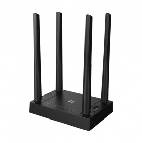 Бездротовий маршрутизатор Netis N5 AC1200, 1xFE WAN, 2xFE LAN, USB 2.0 для 3G/4G модемів, 4 зовнішні антени