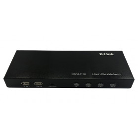 KVM-перемикач D-Link DKVM-410H 4xHDMI,4xUSB