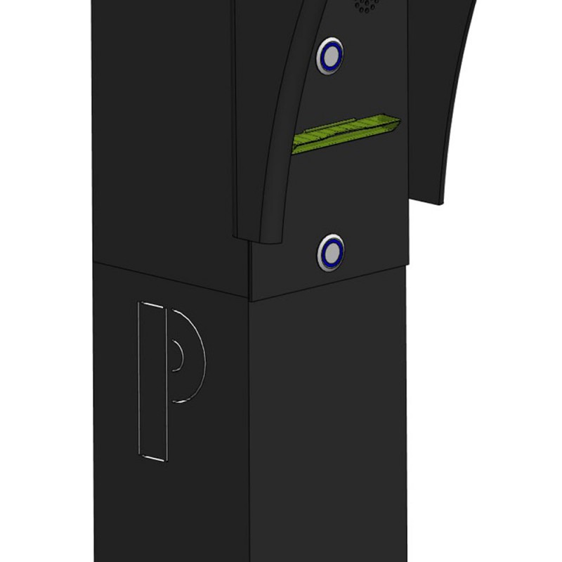 Стійка в'їзна системи ParkingPay СВ-01 вулична