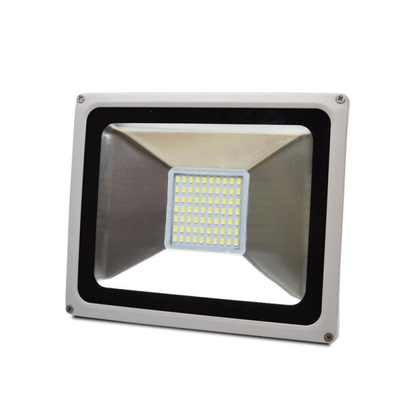 Комплект LED-прожектор Lightwell LW-50W-220 + Датчик руху з сенсором освітленості AMRS