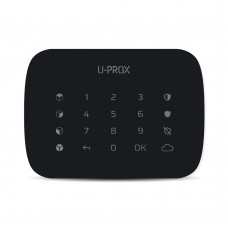 Бездротова сенсорна клавіатура U-Prox Keypad G4 Black для чотирьох груп
