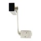 Доводчик CISA C2011.03.0.45 Professional Plus2 SLD HO с фиксацией до 60 кг белый