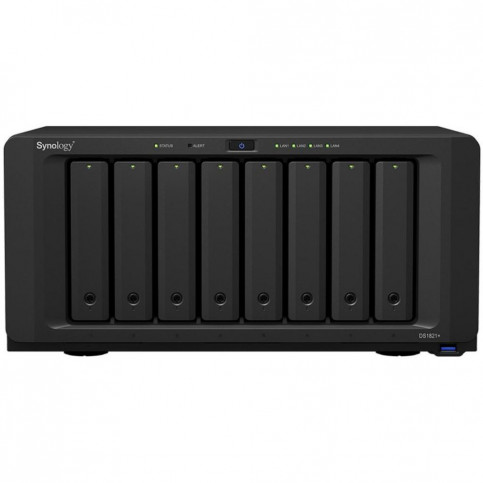 Система зберігання даних SYNOLOGY DS1821+ з 8 відсіками для дисків, 4GB RAM, настільне виконання