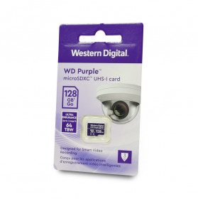 Карта пам'яті Western Digital MICRO SDXC 128GB UHS-I WDD128G1P0C WDC спеціалізована для відеоспостереження