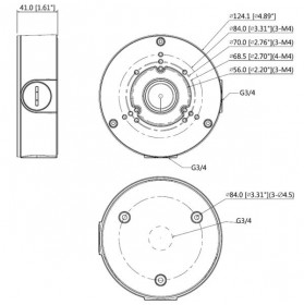 Комутаційний бокс Dahua PFA130-E