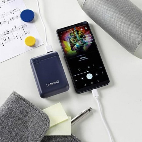 Повербанк Intenso Powerbank XS 10000 (dark blue) ємністью 10000 мА·год