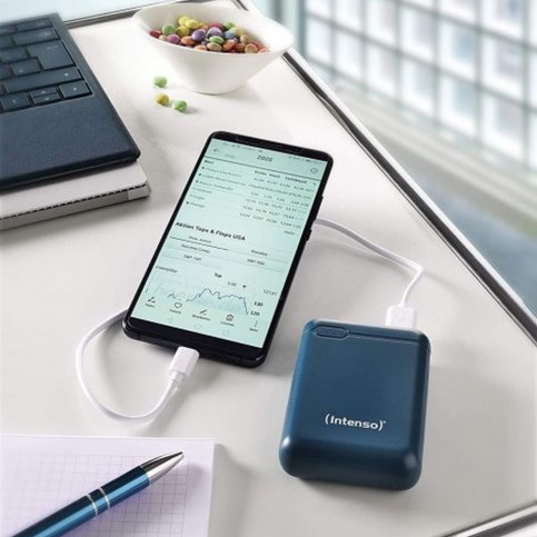 Повербанк Intenso Powerbank XS 10000 (petrol) ємністю 10000 мА·год