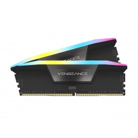 Модуль пам`ятi DDR5 2x48GB/6000 Corsair Vengeance RGB Black (CMH96GX5M2B6000C30)