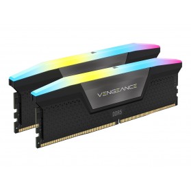 Модуль пам`ятi DDR5 2x48GB/6000 Corsair Vengeance RGB Black (CMH96GX5M2B6000C30)