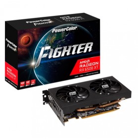 Відеокарта AMD Radeon RX 6500 XT 4GB GDDR6 Fighter PowerColor (AXRX 6500 XT 4GBD6-DH/OC)