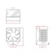 Кулер процесорний ID-Cooling Frozn A400 Black
