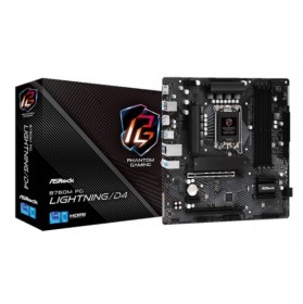 Материнська плата ASRock B760M PG Lightning/D4 Socket 1700