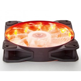 Вентилятор Frime Iris LED Fan 15LED Orange (FLF-HB120O15)