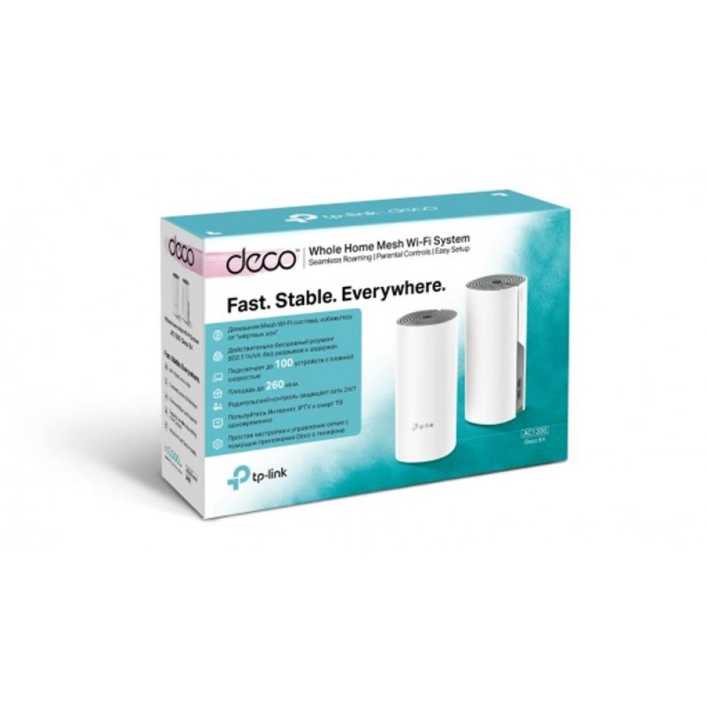Купити WiFi Mesh система TP-Link Deco E4 2-pack TP-Link в Києві ...
