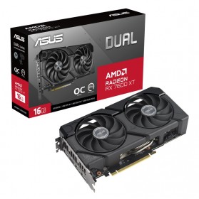 Відеокарта AMD Radeon RX 7600 XT 16GB GDDR6 Dual OC Asus (DUAL-RX7600XT-O16G)