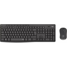 Комплект (клавiатура, миша) бездротовий Logitech MK295 Combo Black USB (920-009800)