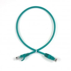Патч-корд UTP EServer (CAT.5E UTP CORD-0.5M-GREEN) RJ45, Cat.5e, 0,5 м, зелений _мідь