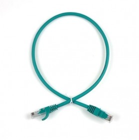 Патч-корд UTP EServer (CAT.5E UTP CORD-0.5M-GREEN) RJ45, Cat.5e, 0,5 м, зелений _мідь