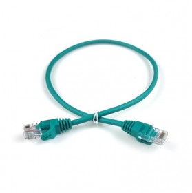 Патч-корд UTP EServer (CAT.5E UTP CORD-0.5M-GREEN) RJ45, Cat.5e, 0,5 м, зелений _мідь