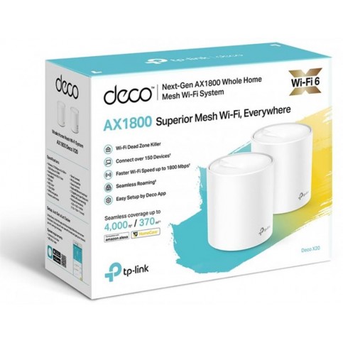 WiFi Mesh система TP-Link Deco X20 2-pack