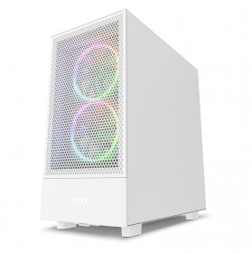 Корпус NZXT H5 Flow White (CC-H51FW-01) без БЖ