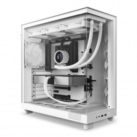 Корпус NZXT H6 Flow White (CC-H61FW-01) без БЖ