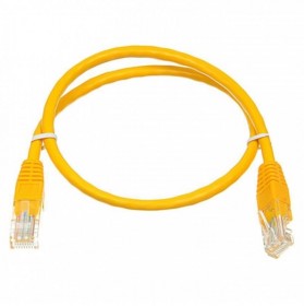 Патч-корд UTP Atcom RJ45, Cat.6, мідь, 2 м, жовтий