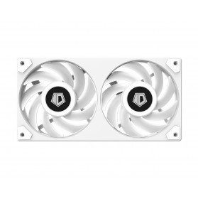 Вентилятор ID-Cooling Icefan 240 ARGB Snow, 245x125x27мм, 3-pin, 4-pin PWM, білий