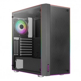 Корпус AeroCool Skribble-G-BK-v1 (ACCM-PB28033.11) Black без БЖ