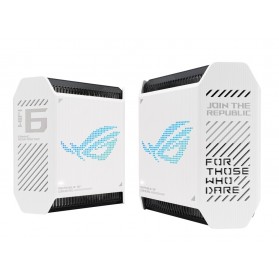 Wi-Fi Mesh система Asus ROG Rapture Gaming Mesh System GT6 White 2pk (GT6-W-2-PK/90IG07F0-MU9A40)