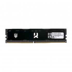 Модуль пам`ятi DDR4 8GB/3200 Goodram UKRAINA IRDM X Black (IRK-3200D464L16SA/8G)