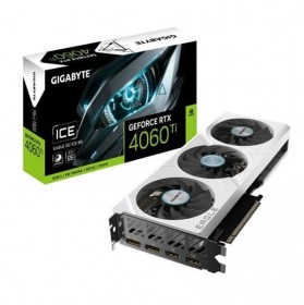 Відеокарта GF RTX 4060 Ti 8GB GDDR6 Eagle OC Ice Gigabyte (GV-N406TEAGLE OC ICE-8GD)