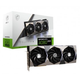 Відеокарта GF RTX 4080 Super 16GB GDDR6X Suprim X MSI (GeForce RTX 4080 SUPER 16G SUPRIM X)