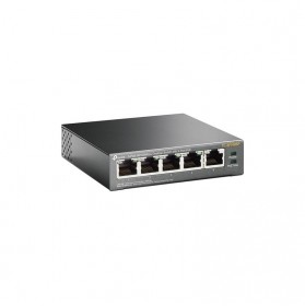 Комутатор TP-Link TL-SF1005P (1хFE, 4xFe PoE, max 53W)