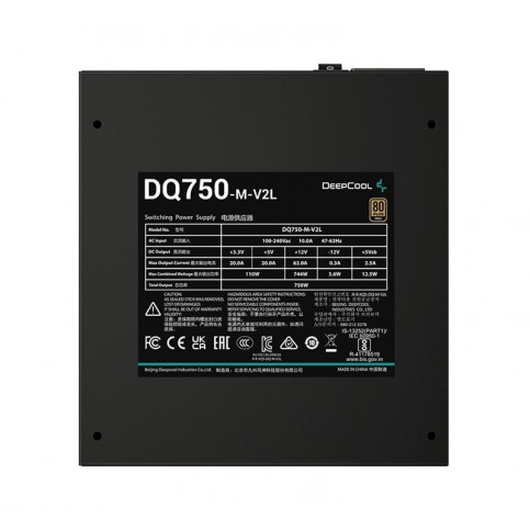 Блок живлення DeepCool DQ750M (DP-GD-DQ750-M-V2L) 750W