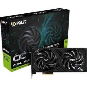 Відеокарта GF RTX 4060 8GB GDDR6 Dual OC Palit (NE64060T19P1-1070D)