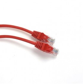 Патч-корд UTP EServer (CAT.5E UTP CORD-0.5M-RED) RJ45, Cat.5e, 0,5 м, червоний