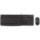 Комплект (клавіатура, мишка) Logitech MK120 Black USB (920-002562)