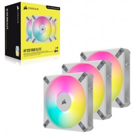 Вентилятор Corsair AF120 RGB Elite White Triple Pack (CO-9050158-WW)