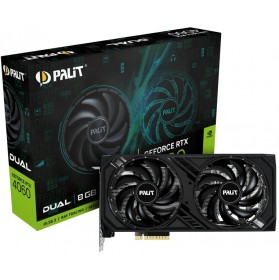 Відеокарта GF RTX 4060 8GB GDDR6 Dual Palit (NE64060019P1-1070D)