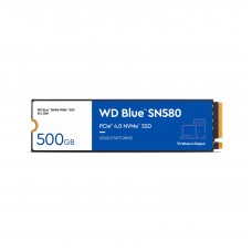 Накопичувач SSD 500GB WD Blue SN580 M.2 2280 PCIe 4.0 x4 3D TLC (WDS500G3B0E)