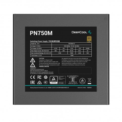 Блок живлення DeepCool PN750M (R-PN750M-FC0B-EU) 750W